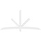 Ekena Millwork Alberta Architectural Grade PVC Gable Bracket, 96"W x 48"H x 4"D x 4"F, 12/12 Pitch GBP096X48X0404ALB00 - alternate 3